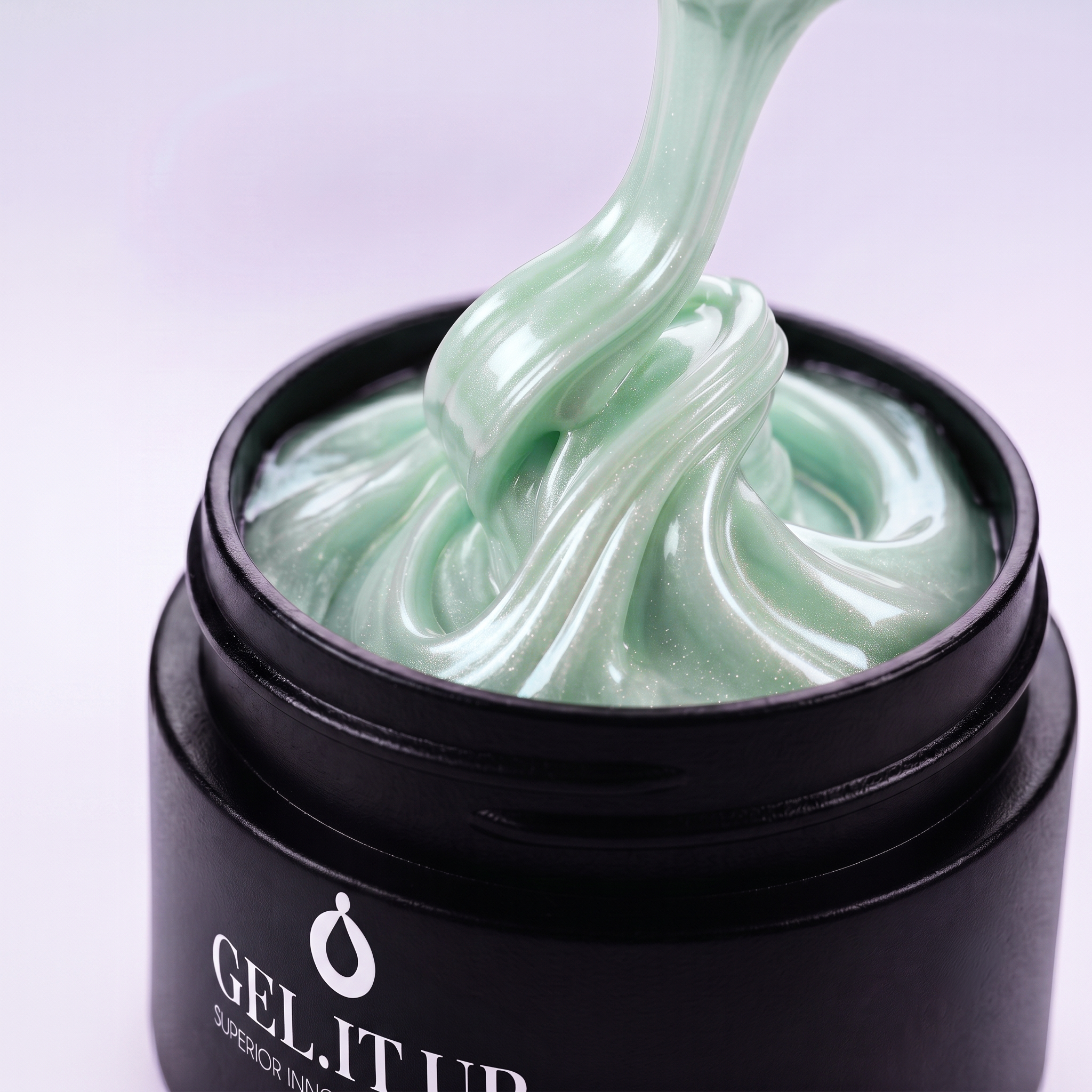 3D Prism Art Gel Mint prism art gel
